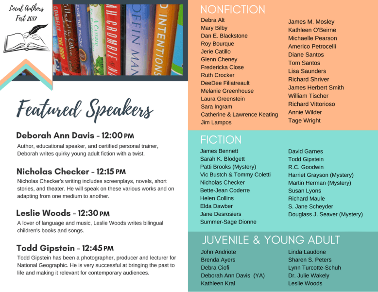 Local Authors Inside Brochure